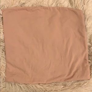 Light pink brandy Melville tube top